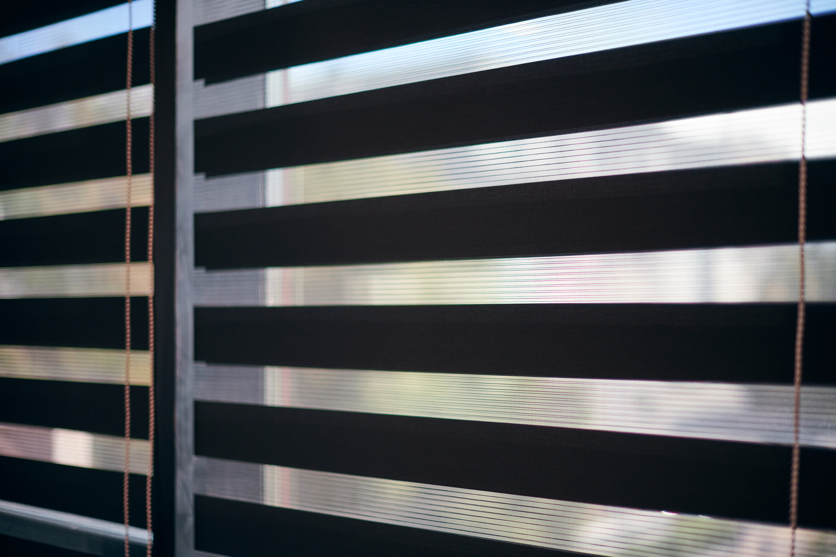Office Blinds. Modern Fabric Blinds. Office Meeting Room Lighting Range Control.